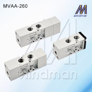 MVAA-260M-4A2C气动阀-台湾MINDMAN金器气动阀