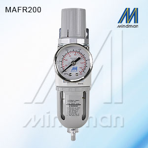 MAFR-200L-6A-1K过滤调压器-台湾MINDMAN金器过滤调压器