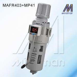 MAFR403+MP41过滤调压器-台湾MINDMAN金器三点组合